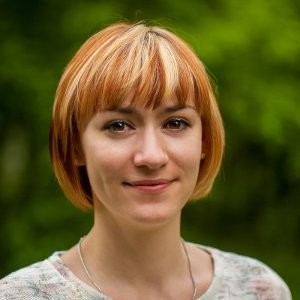 Red hair woman