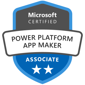 Microsoft certified Power Platform app maker