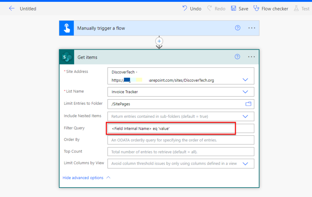 Write the Filter Query