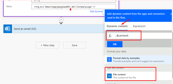 PA send an email(v2) for bussiness