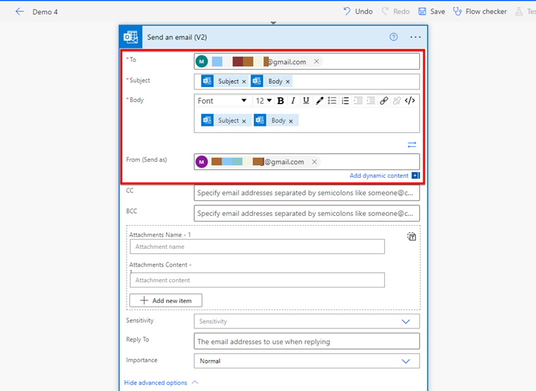Configure Your Action