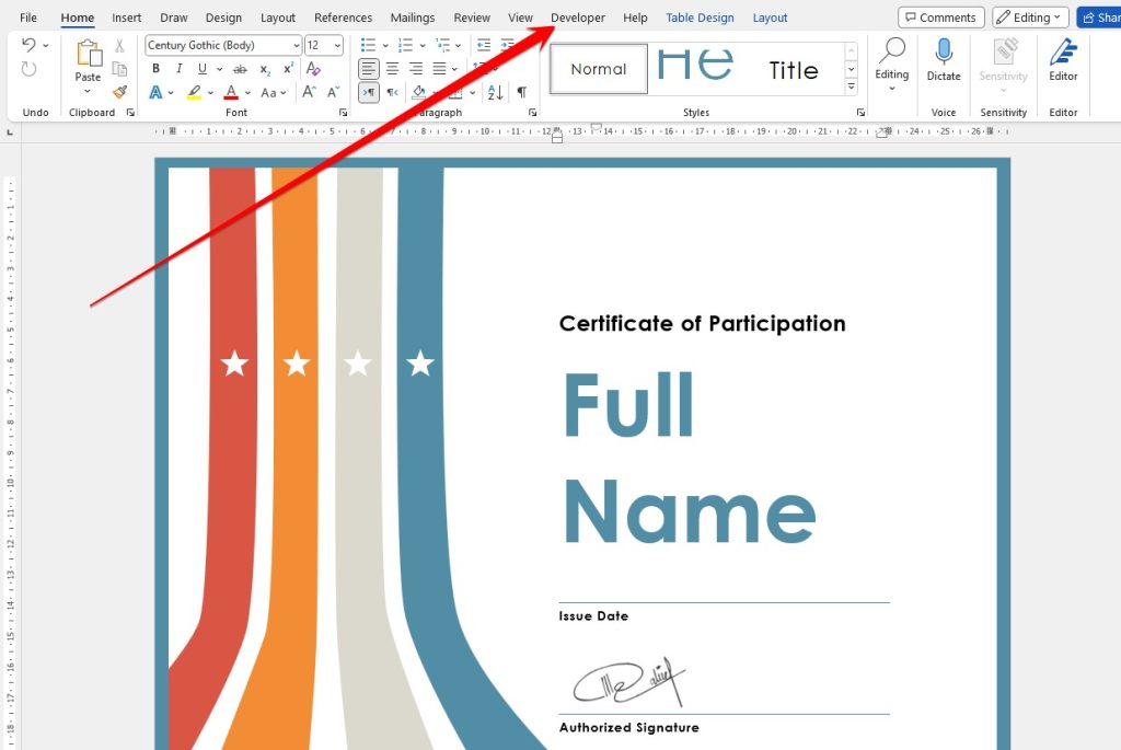 Microsoft Word's online feature2