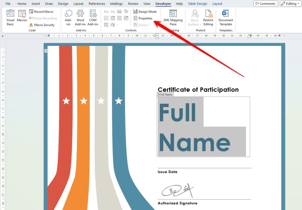 Microsoft Word's online feature4