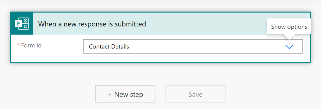 When a new response is submitted?